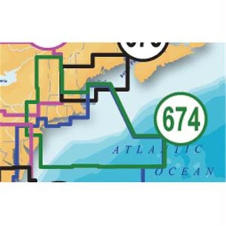 Navionics Electronic Charts Navionics Platinum Plus Boston - New York On Sd/Micro Sd MSD/674P+